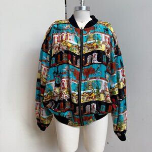 Nicole Miller Limited Edition 1993 Bomber Jacket